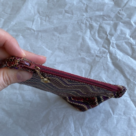 Whiting & Davis Rare Vintage Mesh Clutch/Wallet/Cosmetic Case - Picture 9 of 13